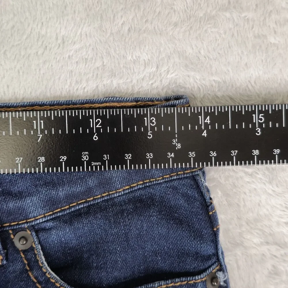 The Children's Place Jeans Girls Size‎ 14 Skinny Stretch Blue Denim